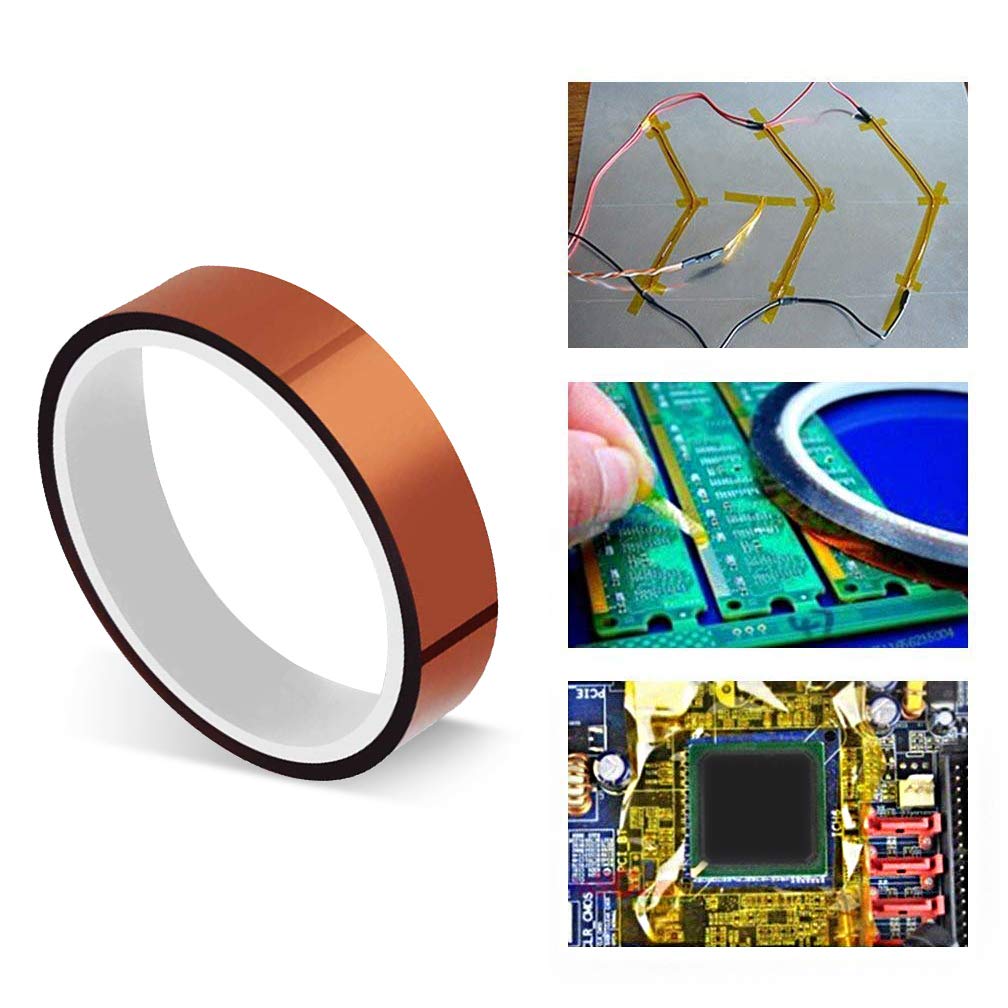 Best Selling | Kapton Polyimide Tape | Silver | Moisture Resistance | PCB Manufacturing | 1mm | Bulk Discounts | https://www.lvmeikapton.com